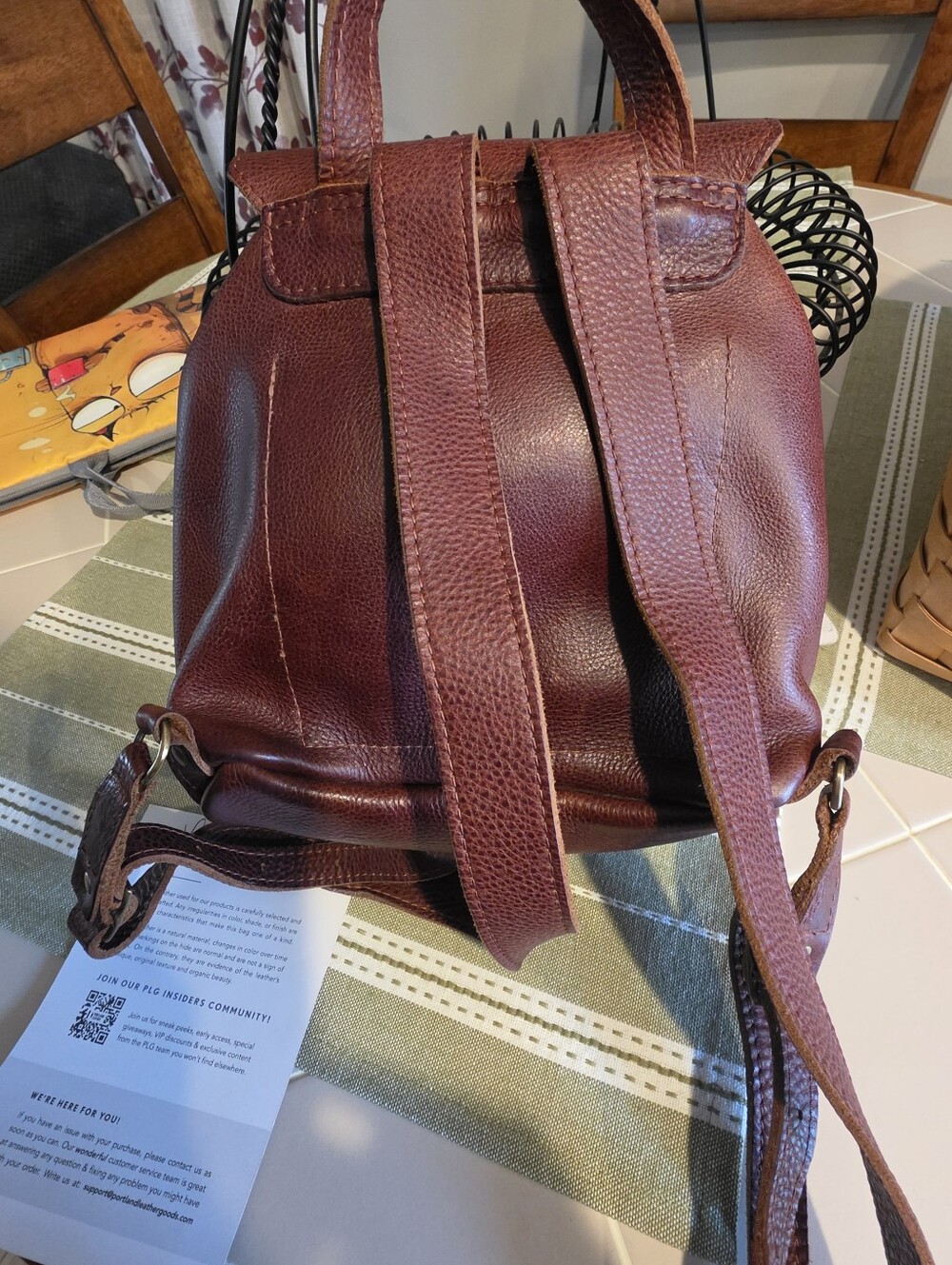 PLG Nutmeg Bucket Backpack - Picture 2 of 5